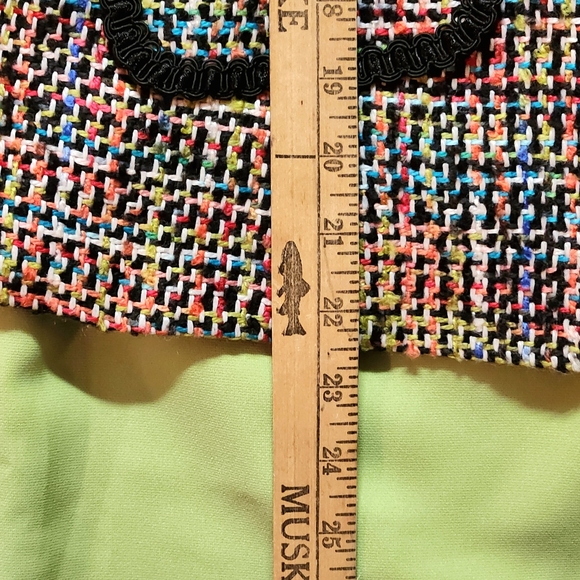 Sag Harbor Spring skirt set Size 12P Colors lime,black,pink,turquoise - Picture 5 of 15